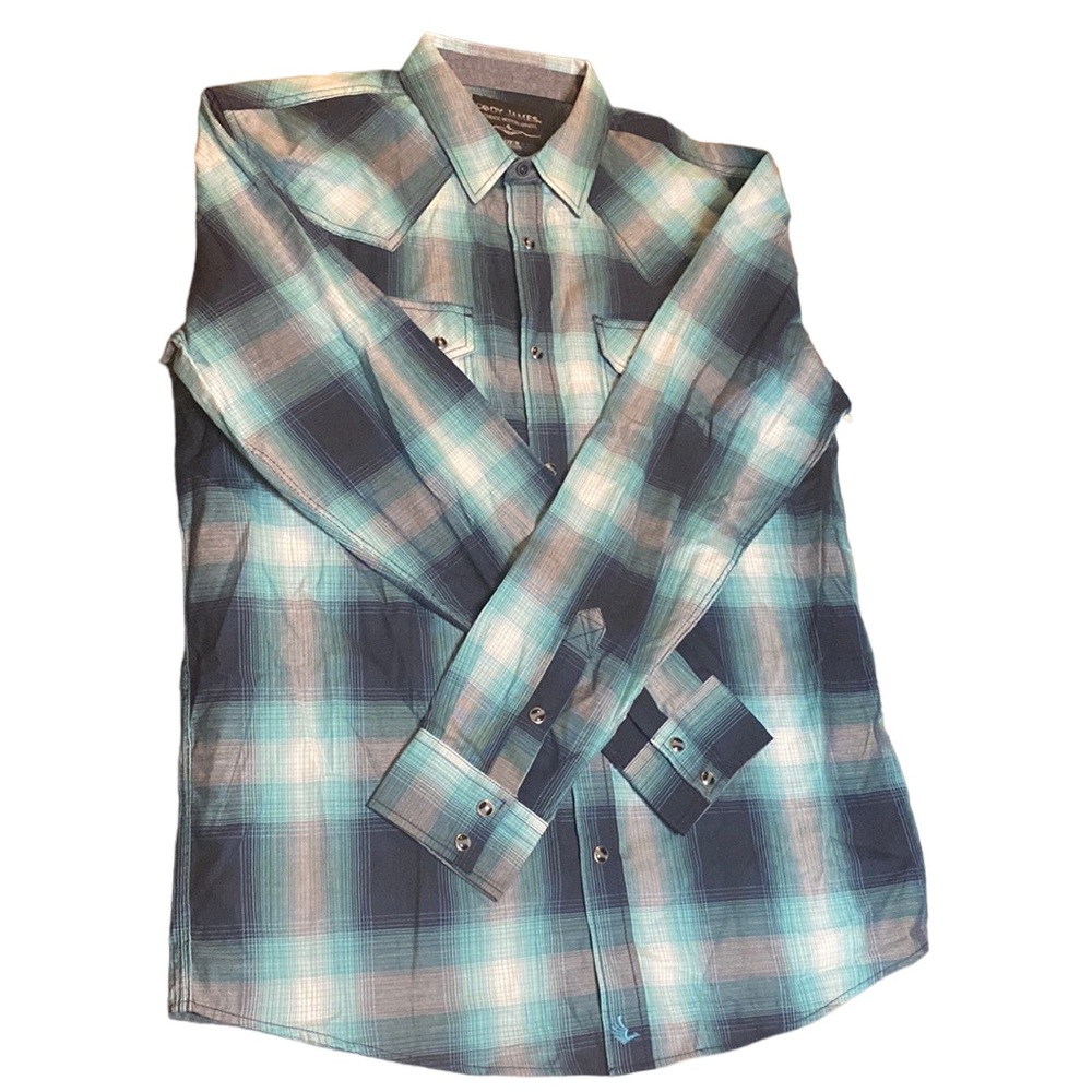 Cody James Men’s LongSleeve Snap Down Western Shirt
